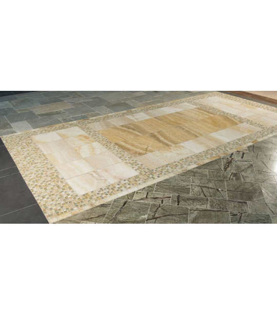 Giallo Crystal Onyx Subway Tile 2x4