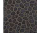 Black Marble Pebbles Tumbled Pattern 10mm