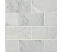 Carrara White Subway Tile 3x6