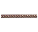 Copper Metal 0.5x6 Half Round Rope Listello