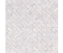 Greecian White Basketweave Pattern-2 Polished